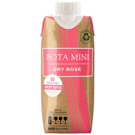 Bota Mini Dry Rose 500ml