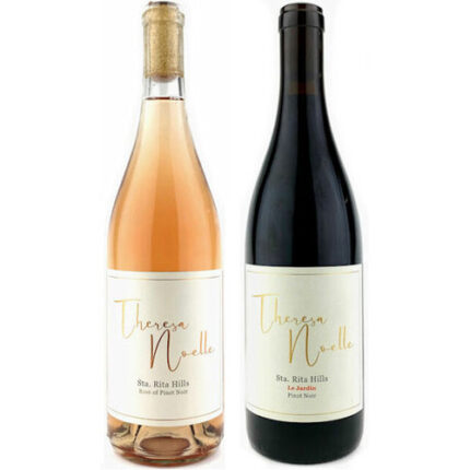 Theresa Noelle Santa Rita Hills Rose of Pinot Noir/Pinot Noir 2 Bottle Combo