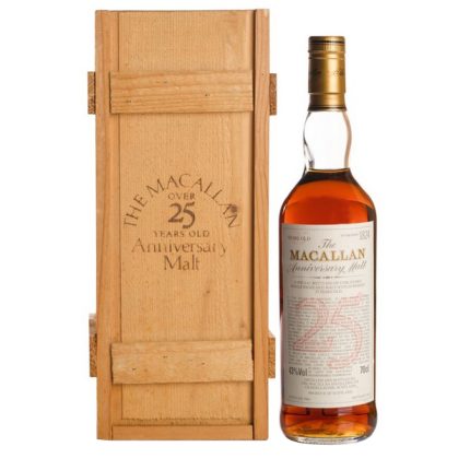 Macallan 25 Year Old Anniversary Malt 1966 Single Malt Whisky